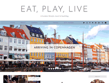 Tablet Screenshot of eatplaylivewithme.com